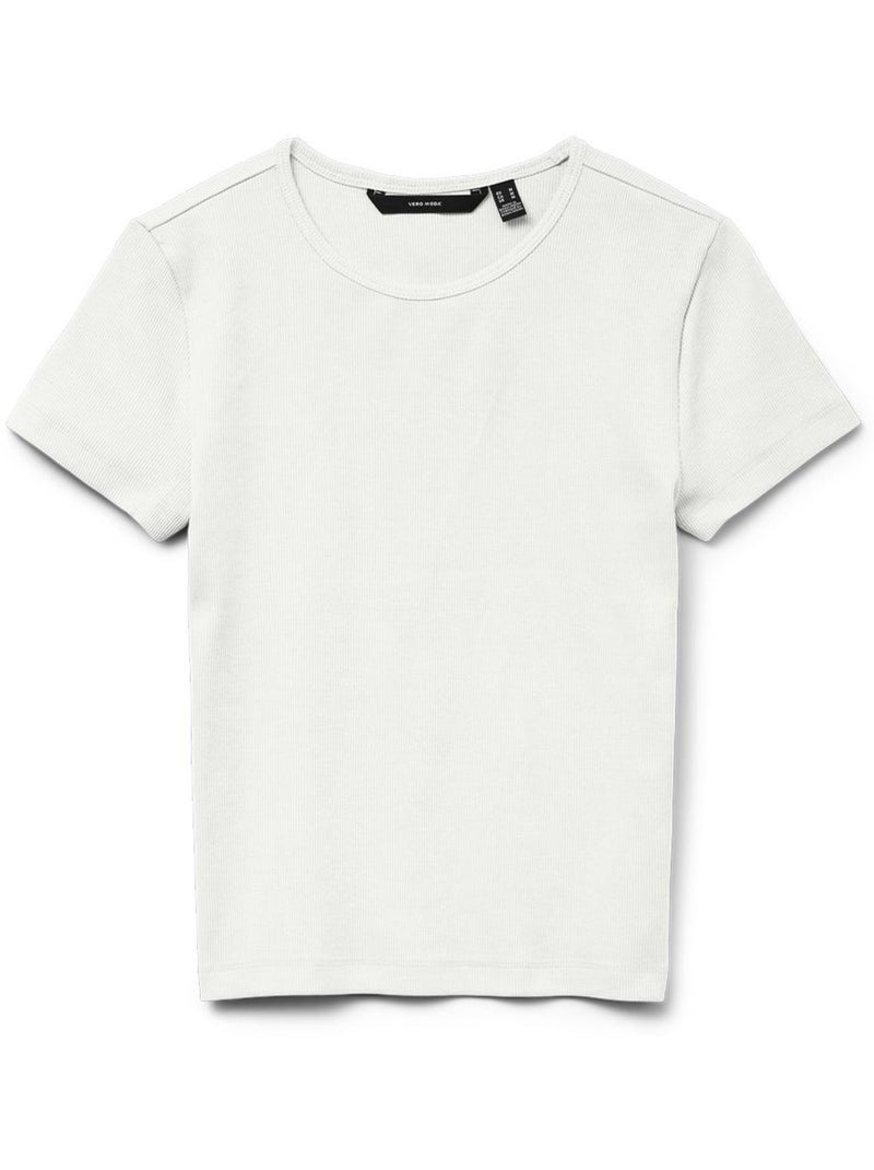 T-shirt Femme Vero Moda Blanc - Kiabi