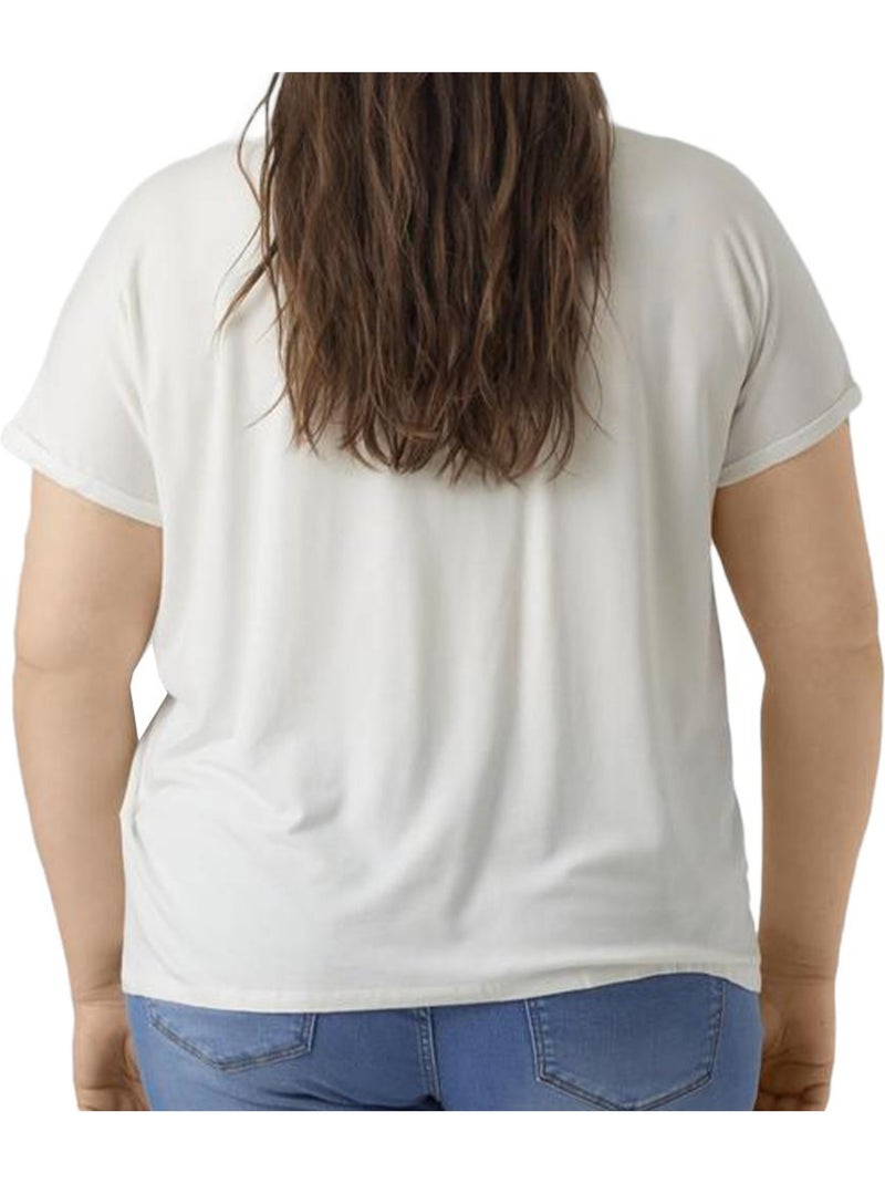 T-shirt Femme Vero Moda Blanc - Kiabi