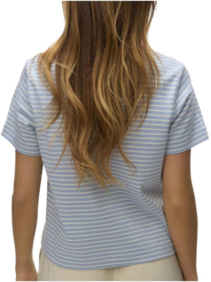 T-Shirt Femme Vero Moda Bleu - Kiabi