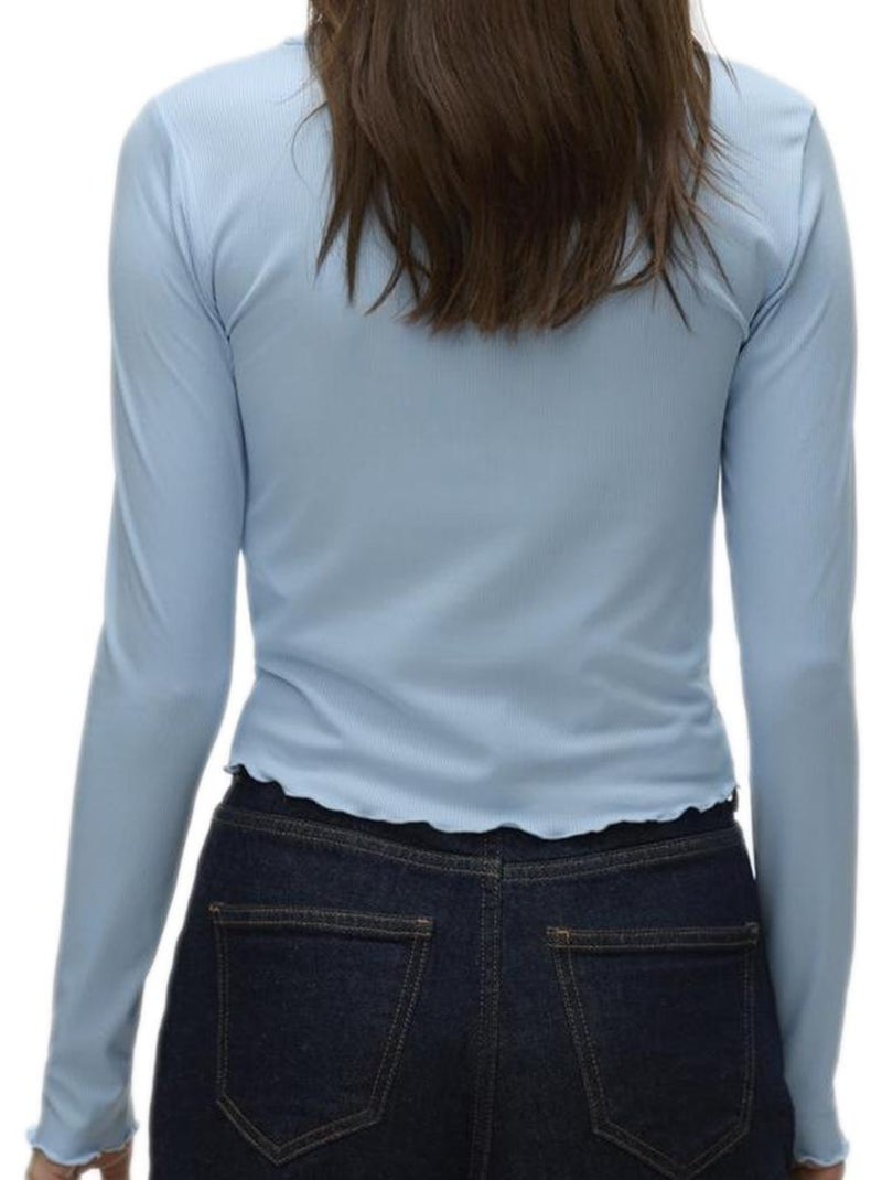 T-shirt Femme Vero Moda Bleu - Kiabi