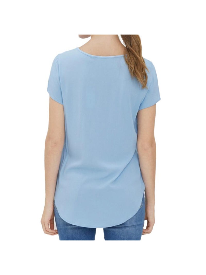 T-shirt Femme Vero Moda Bleu - Kiabi