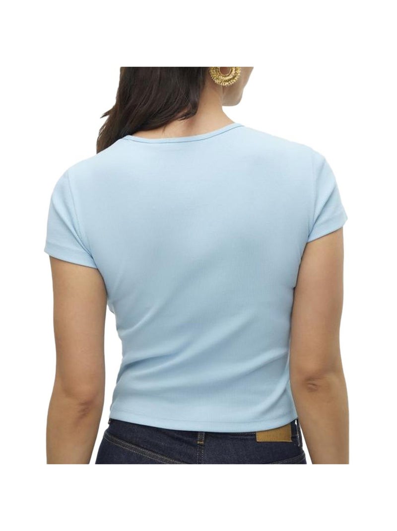 T-shirt Femme Vero Moda Bleu - Kiabi