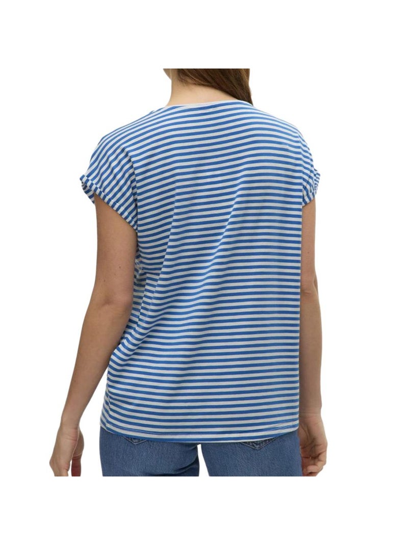 T-shirt Femme Vero Moda Bleu - Kiabi