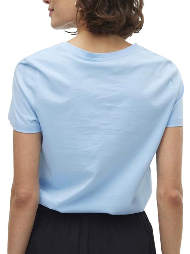 T-shirt femme vero moda Bleu - Kiabi