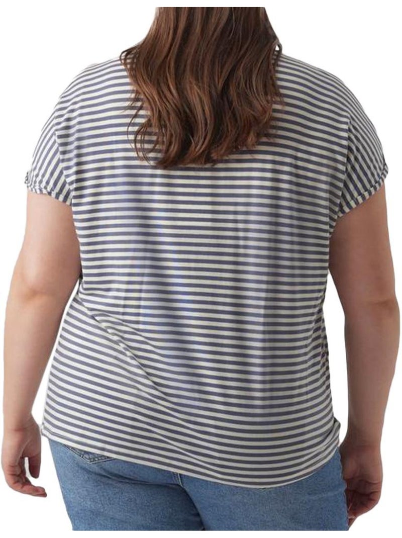 T-shirt Femme Vero Moda Bleu - Kiabi
