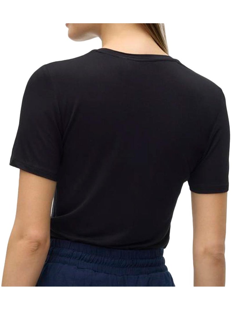 T-shirt Femme Vero Moda Noir - Kiabi