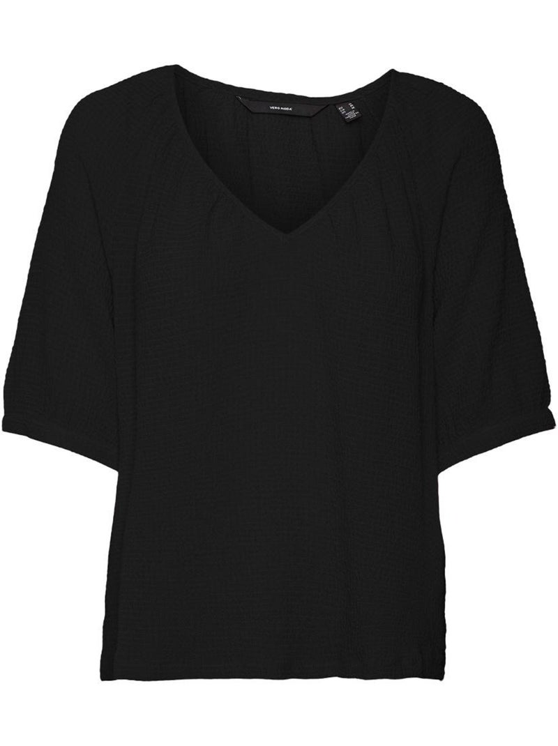 T-shirt Femme Vero Moda Noir - Kiabi