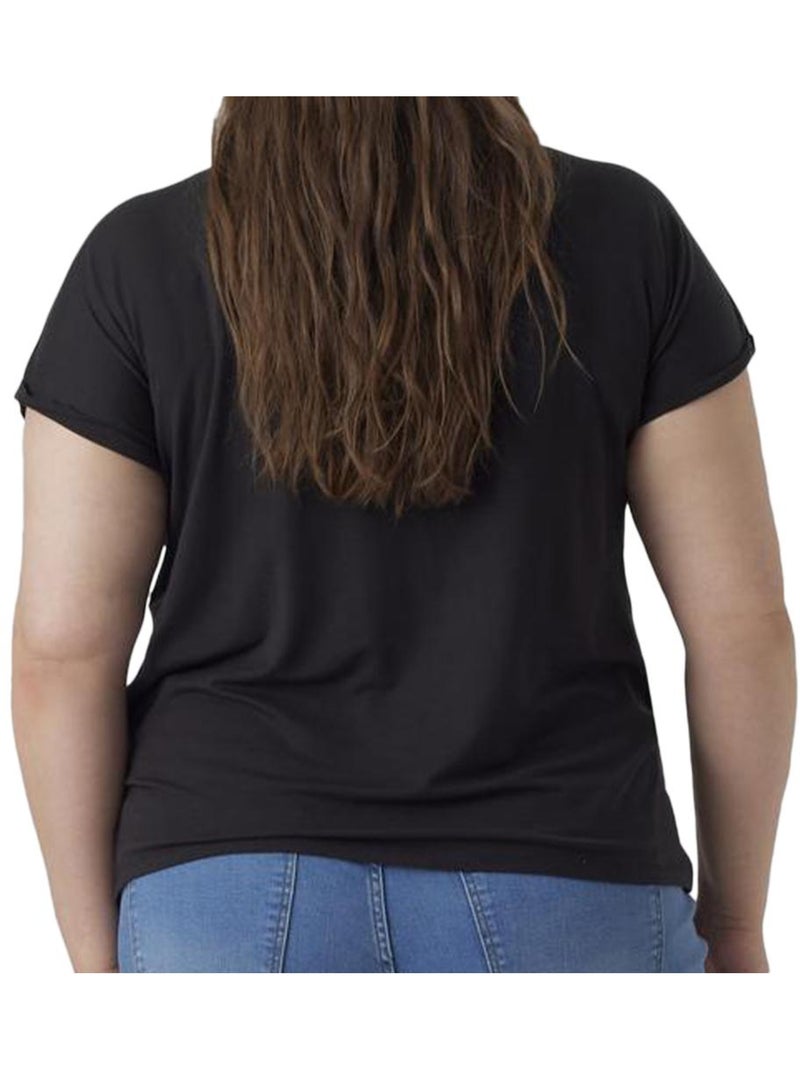 T-shirt Femme Vero Moda Noir - Kiabi