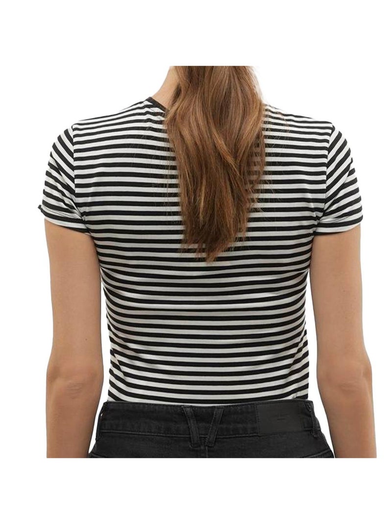 T-Shirt Femme Vero Moda Noir - Kiabi