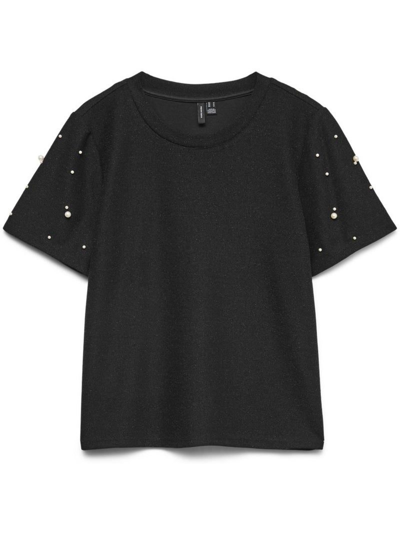 T-Shirt Femme Vero Moda Noir - Kiabi