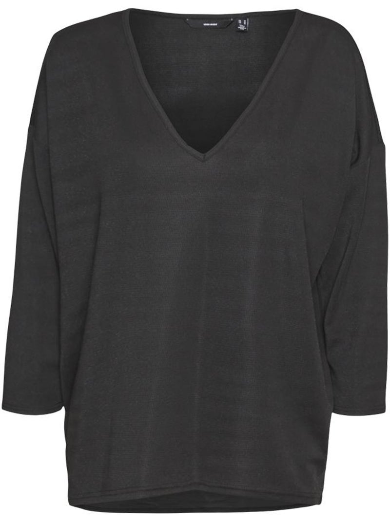 T-shirt femme vero moda Noir - Kiabi