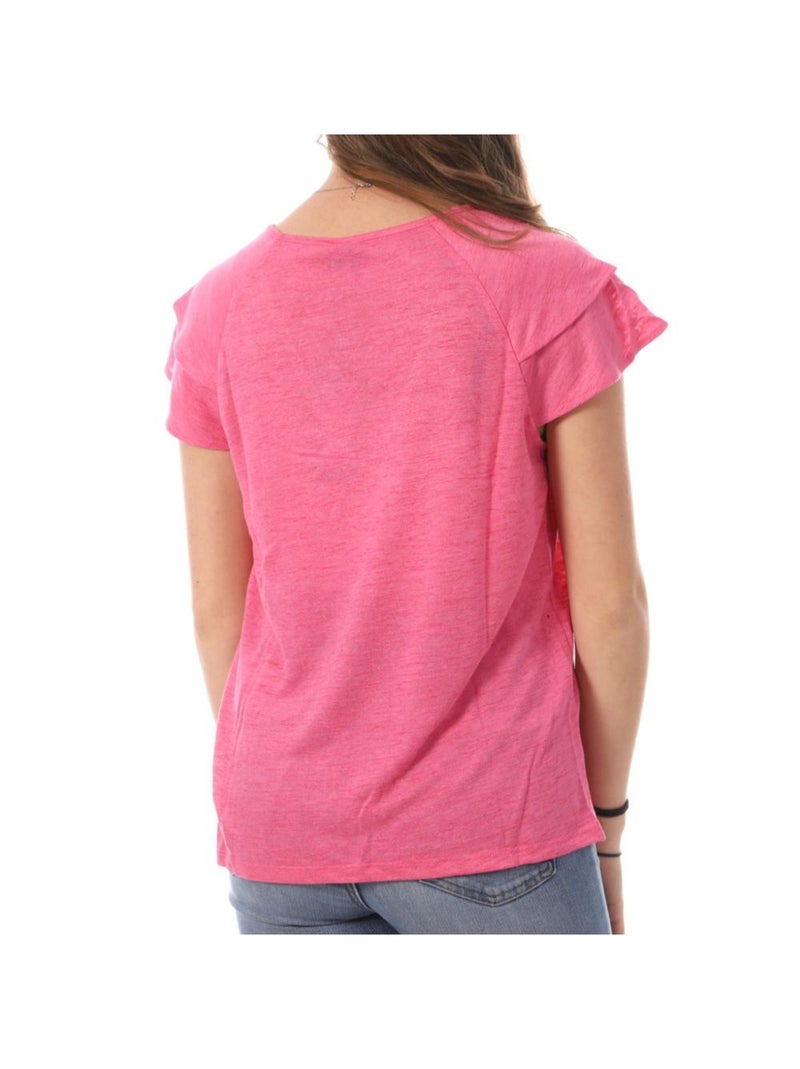 T-shirt Femme Vero Moda Rose - Kiabi