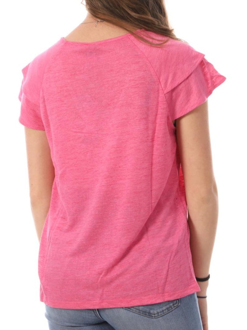 T-shirt Femme Vero Moda Rose - Kiabi