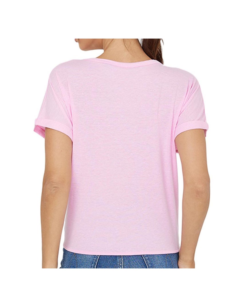 T-Shirt Femme Vero Moda Rose - Kiabi