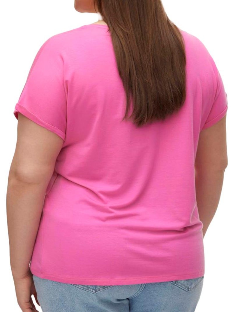 T-shirt Femme Vero Moda Rose - Kiabi