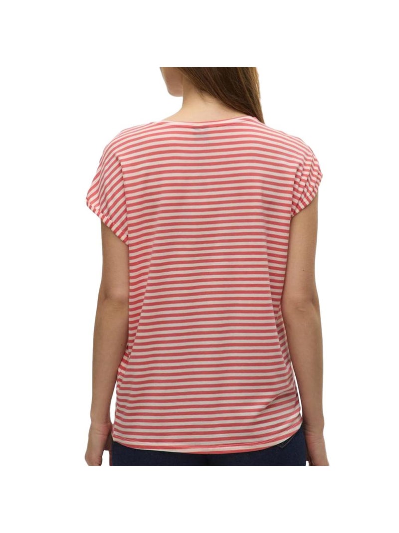 T-shirt Femme Vero Moda Rouge - Kiabi