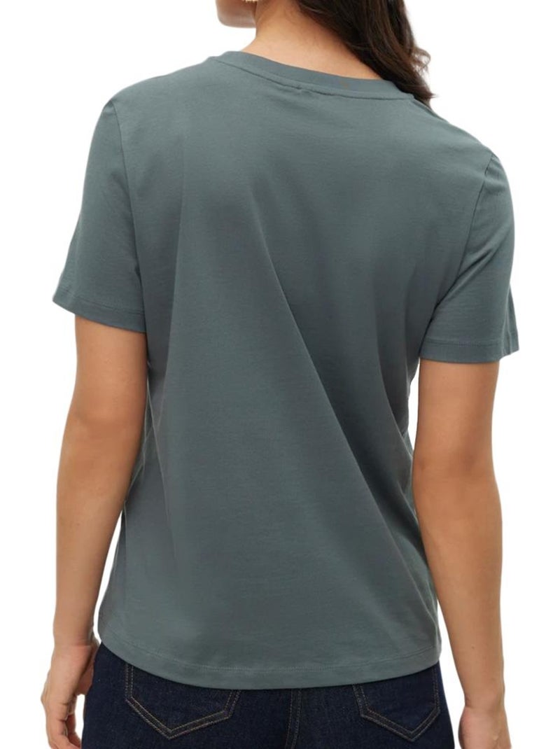 T-shirt Femme Vero Moda Vert - Kiabi