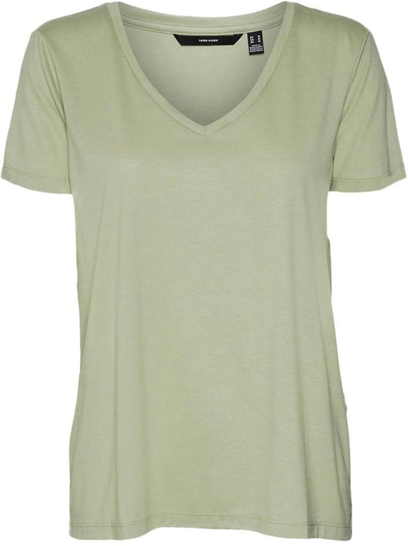 T-shirt Femme Vero Moda Vert - Kiabi