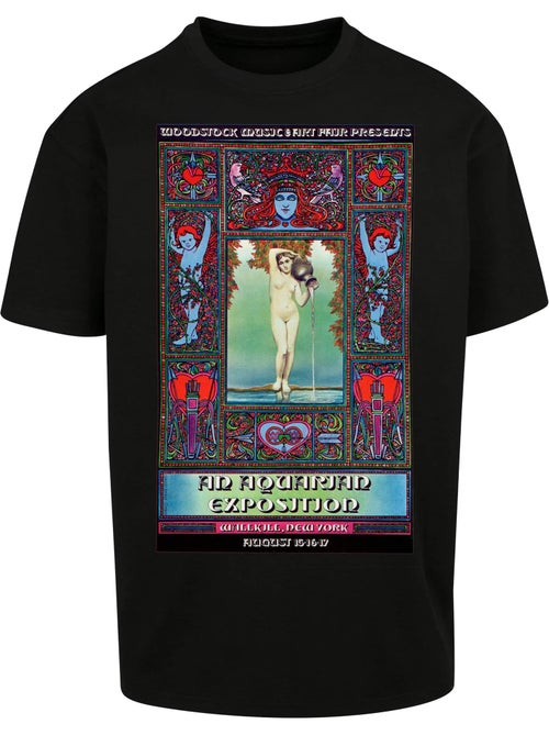 T-shirt festival de woodstock wallkill - mister tee - Kiabi