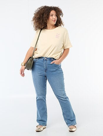 T-shirt 'fête des mères' imprimé manches courtes