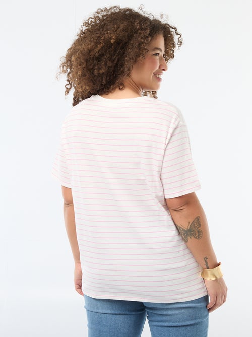 T-shirt 'fête des mères' imprimé manches courtes - Kiabi