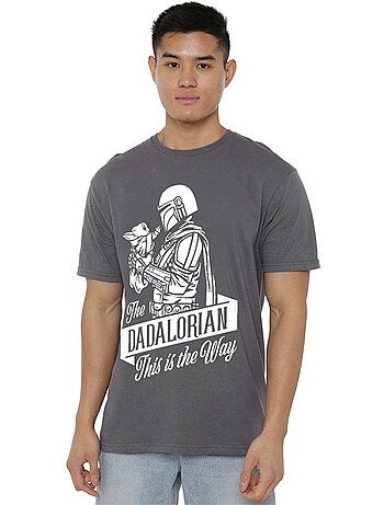 T-shirt fête des pères dadalorian - la guerre des étoiles (mandalorien)
