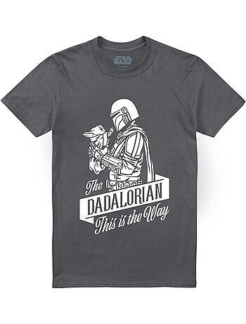 T-shirt fête des pères dadalorian - la guerre des étoiles (mandalorien)