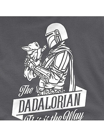 T-shirt fête des pères dadalorian - la guerre des étoiles (mandalorien)