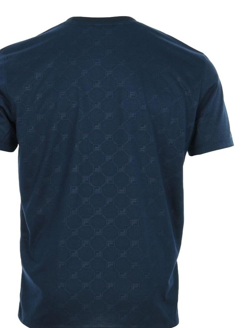 T-shirt Fila Nariman Aop Tee Bleu marine - Kiabi