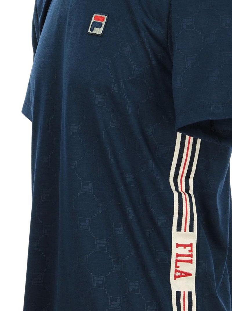 T-shirt Fila Nariman Aop Tee Bleu marine - Kiabi