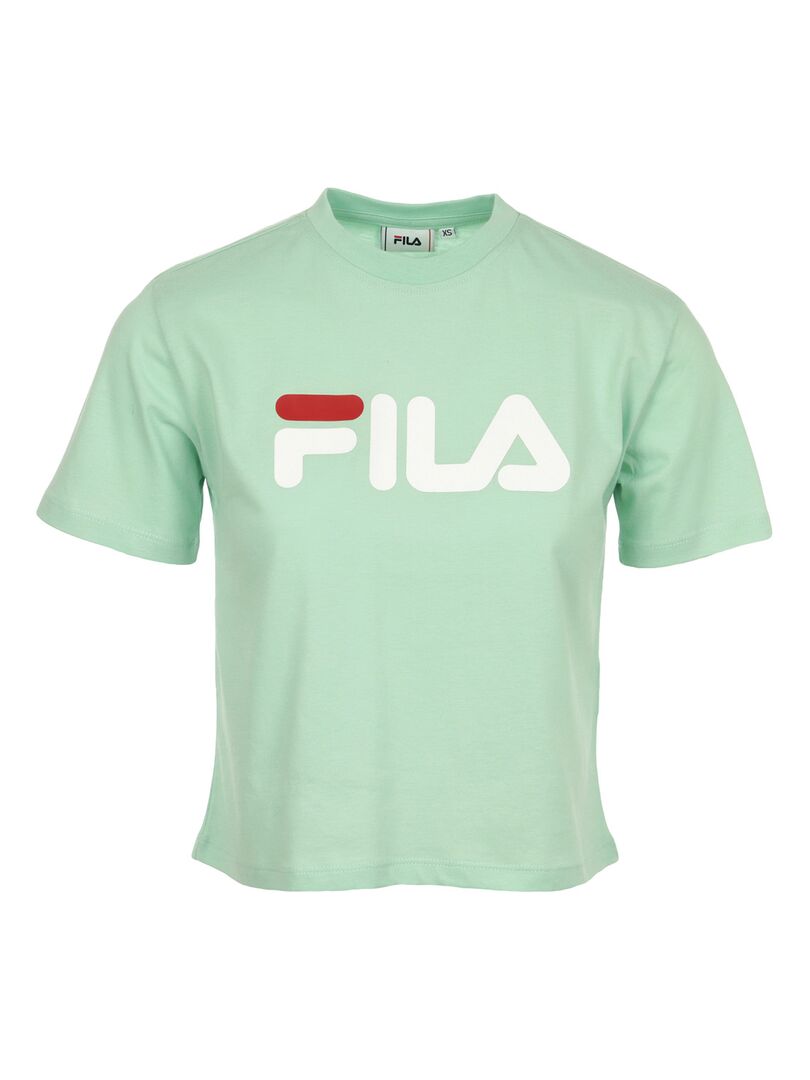T-shirt Fila Viivika Cropped Tee Wn's Vert clair - Kiabi