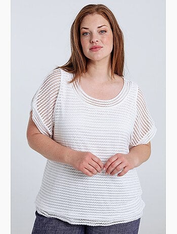 T-shirt filet uni PAPRIKA