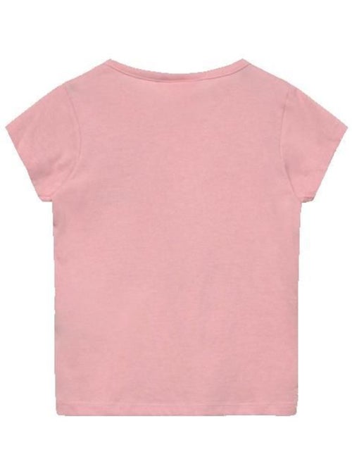T-shirt fille - bluey - bluey - 100% coton - rose - imprimé personnage bluey - Kiabi