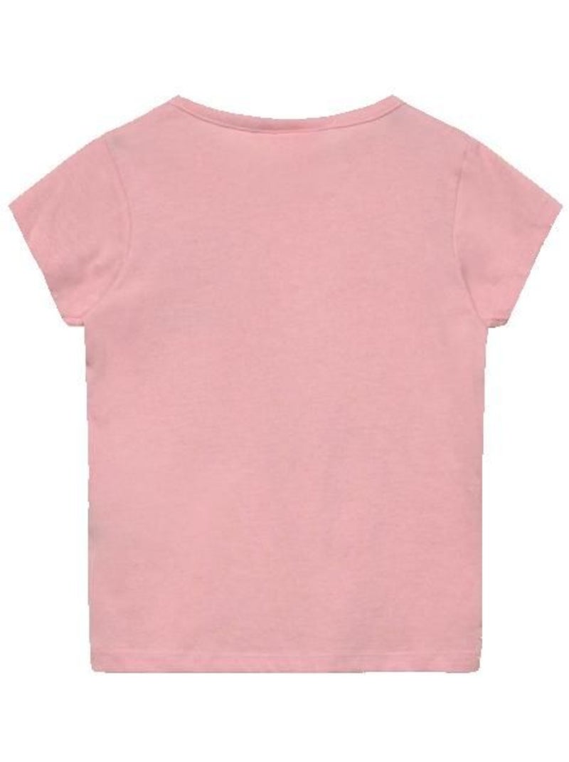 T-shirt fille - bluey - bluey - 100% coton - rose - imprimé personnage bluey Rose - Kiabi