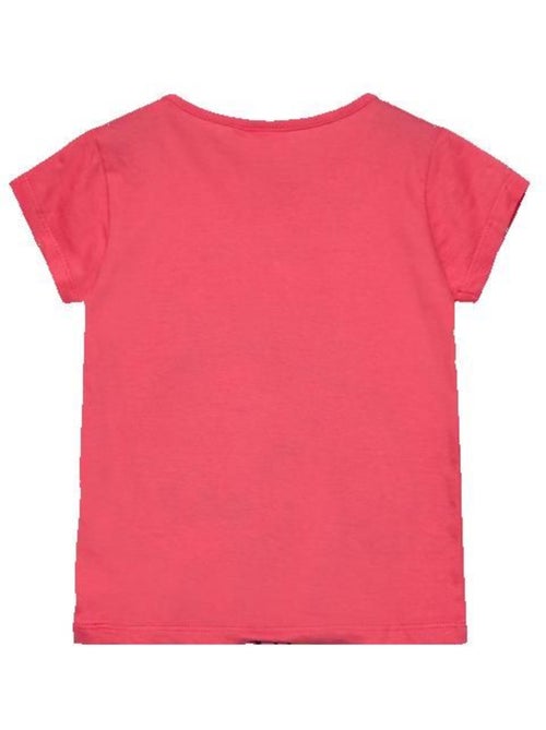 T-shirt fille - paw patrol - pat patrouille - 100% coton - rose - manches courtes - Kiabi