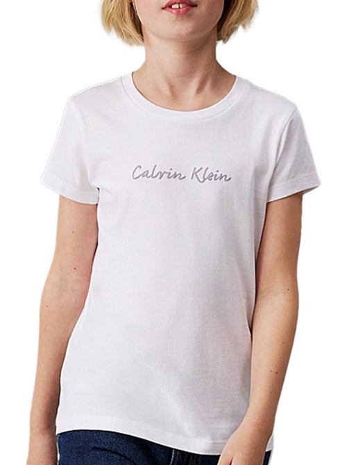 T-Shirt Fille Calvin Klein Jeans - Kiabi