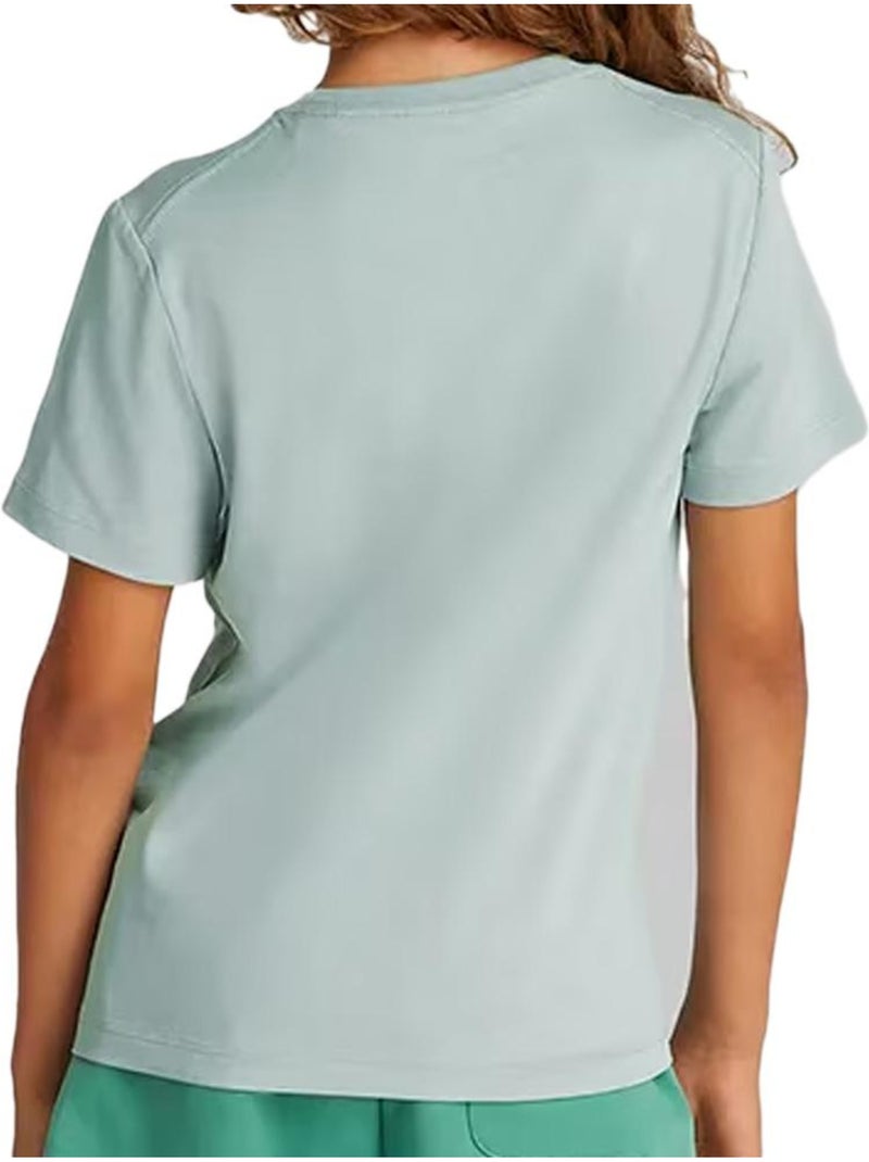 T-shirt fille calvin klein jeans Bleu - Kiabi