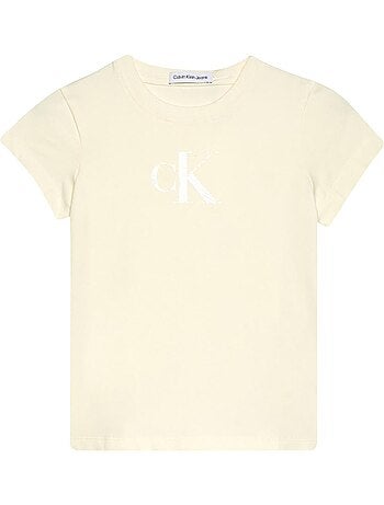 T-shirt Fille Calvin Klein Jeans Iridescent