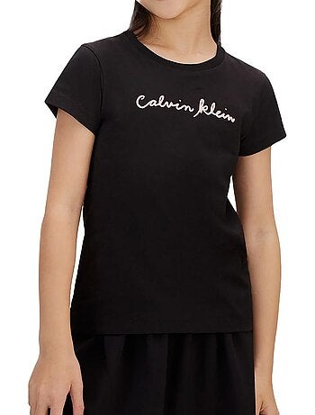 T-shirt fille calvin klein jeans