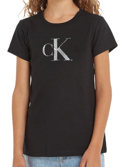 T-shirt Fille Calvin Klein Jeans - Kiabi
