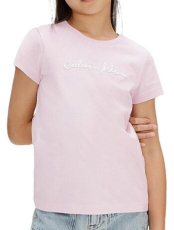 T-shirt fille calvin klein jeans