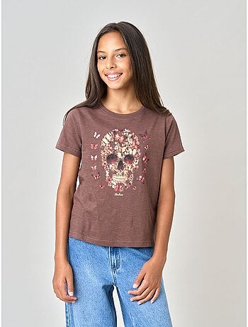 T-shirt fille en 100% coton 'deeluxe'