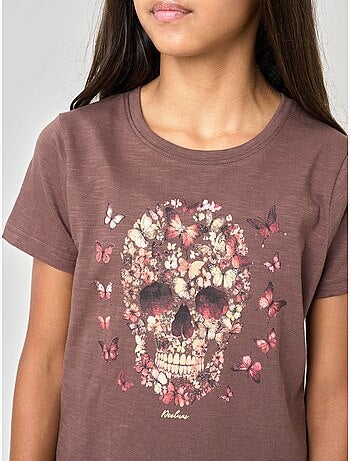 T-shirt fille en 100% coton 'deeluxe'