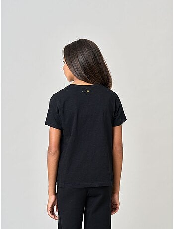 T-shirt fille en 100% coton 'deeluxe'