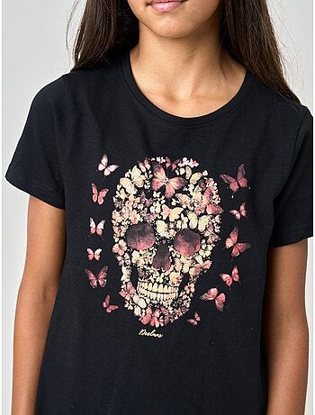 T-shirt fille en 100% coton 'deeluxe'