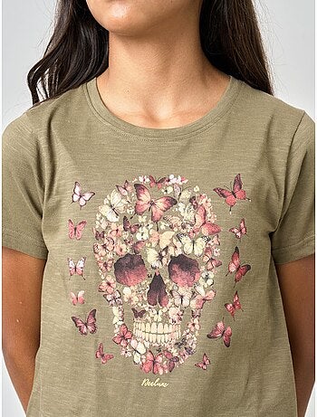 T-shirt fille en 100% coton 'deeluxe'