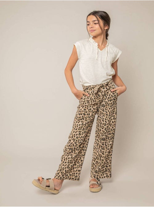 T-shirt fille en coton 'Deeluxe' - Kiabi