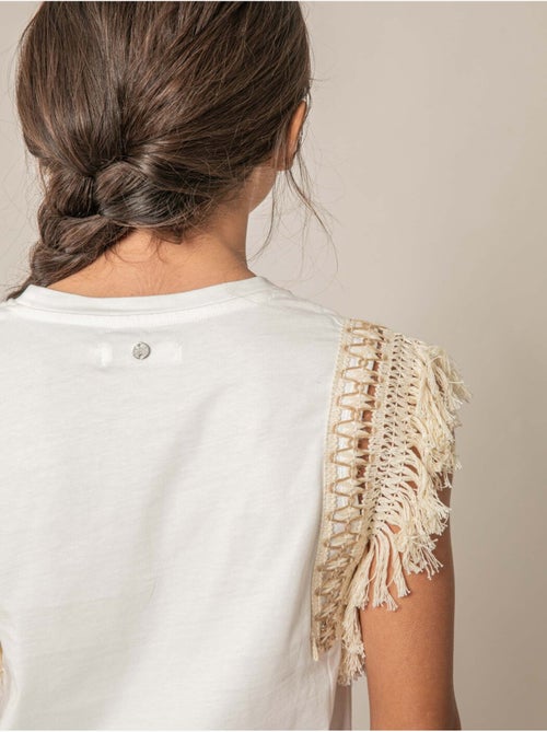T-shirt fille en coton 'Deeluxe' - Kiabi