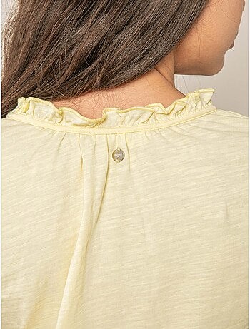 T-shirt fille en coton 'Deeluxe'