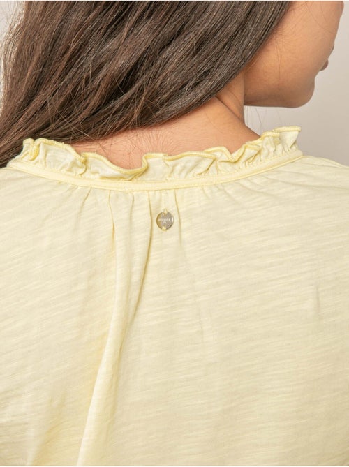 T-shirt fille en coton 'Deeluxe' - Kiabi